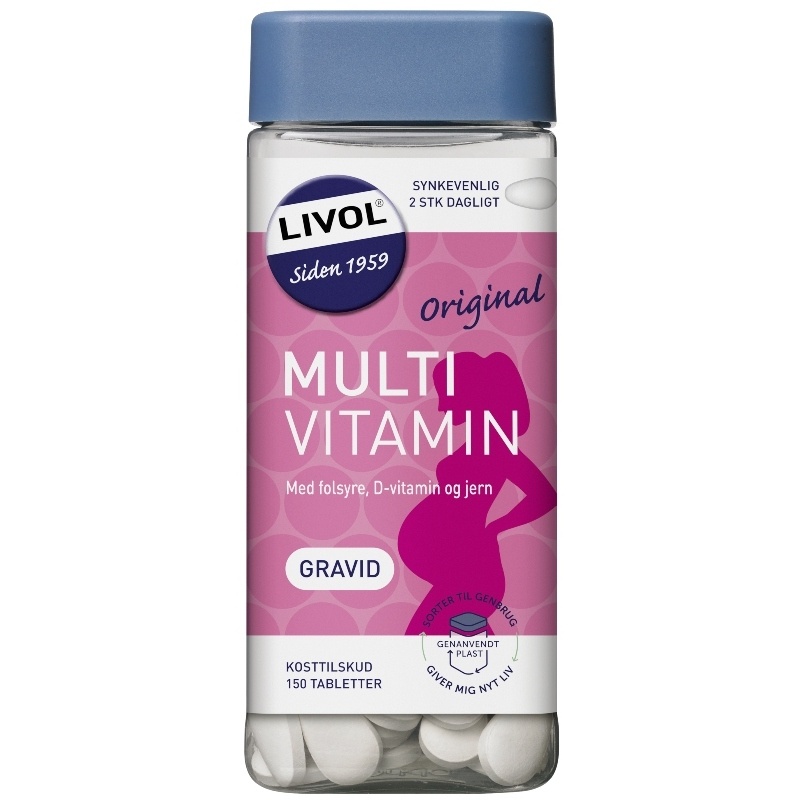 Livol Multivitamin Gravid 150 Pieces