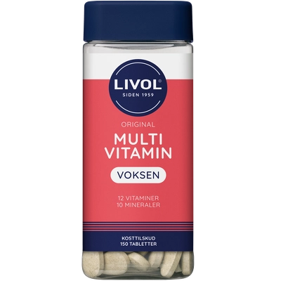 Livol Multivitamin Voksen 150 Pieces