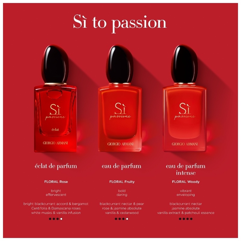 Giorgio Armani Si Passione Eclat Eau de Parfum Review - Escentual's Blog