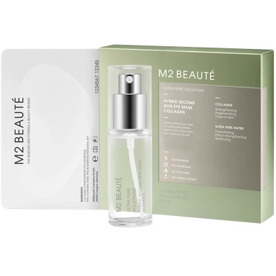 M2 Beauté Ultra Pure Solutions Hybrid Second Skin Eye Mask Collagen 7 Pieces