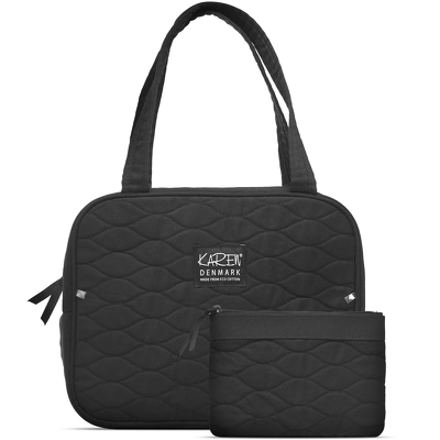 Karen Set ECO Cotton - Black Quilt 10070-BA3