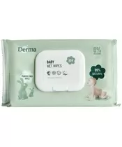 Derma Baby Wet Wipes 64 Pieces