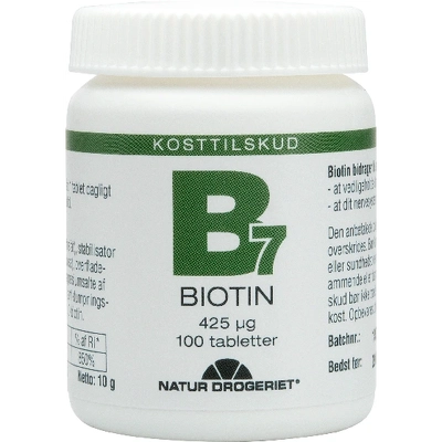 Natur Drogeriet B7 Biotin 425 µg 100 pcs