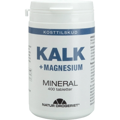 Natur Drogeriet Kalk + Magnesium 400 pcs