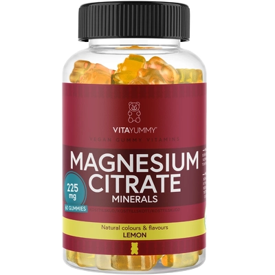 VitaYummy Magnesium Citrate Lemon 60 pcs
