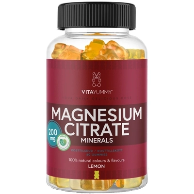VitaYummy Magnesium Citrate Lemon 60 pcs