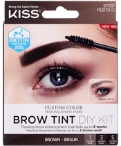 Kiss Brow Tint DIY Kit - Brown