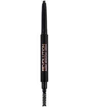 Makeup Revolution Duo Brow Pencil - Dark Brown