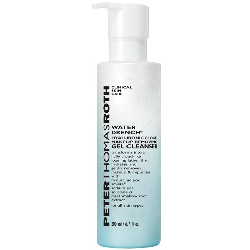 Peter Thomas Roth Water Drench Hyaluronic Cloud Makeup Removing Gel Cleanser 200 ml