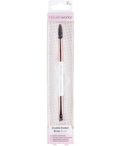 Brushworks Double Ended Brow Brush
