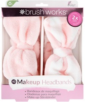 Brushworks Makeup Headbands 2 Pieces