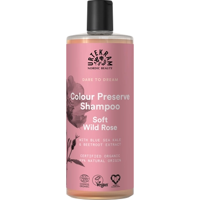 Urtekram Dare To Dream Color Preserve Shampoo Soft Rose 500 ml