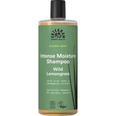 Urtekram Blown Away Intense Moisture Shampoo Wild Lemongrass 500 ml